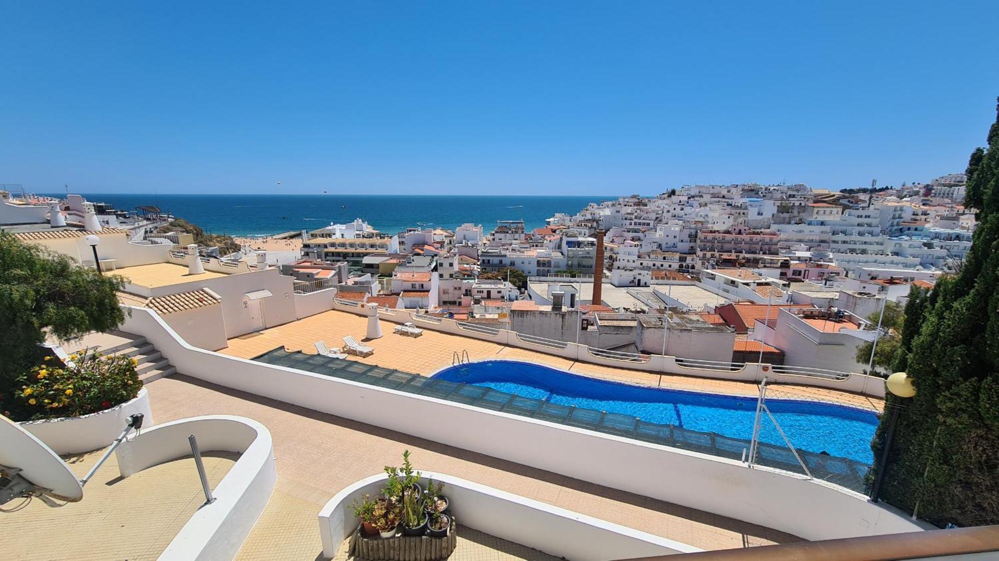 شقة Albufeira Sea View المظهر الخارجي الصورة